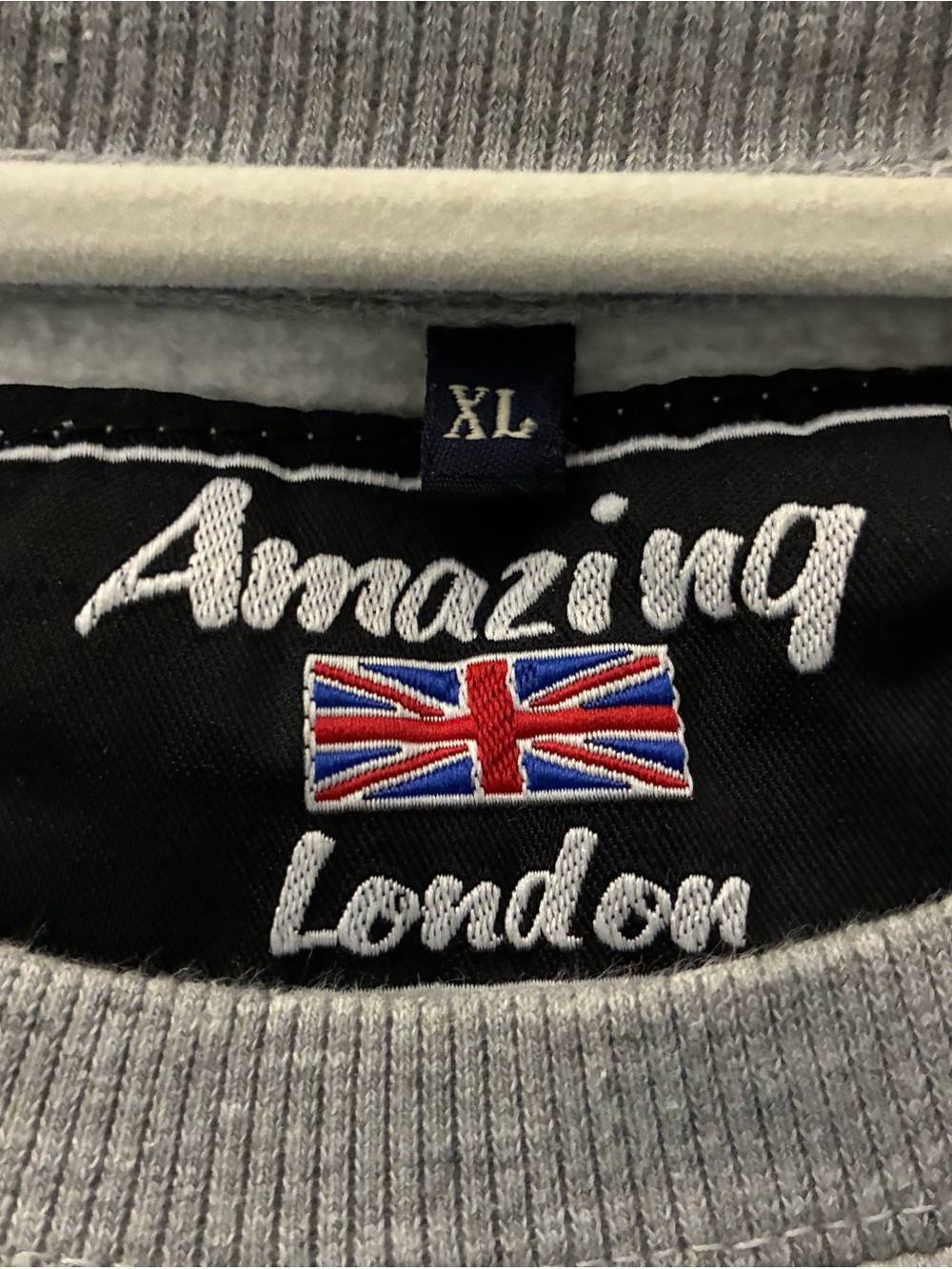 Grey London England Graphic Crewneck Sweatshirt - Picture 6 of 6